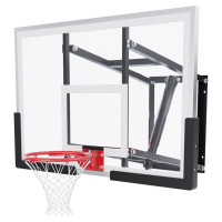 Баскетбольный щит DFC со съёмным регулятором высоты, стекло 6 мм, 120 х 80 см